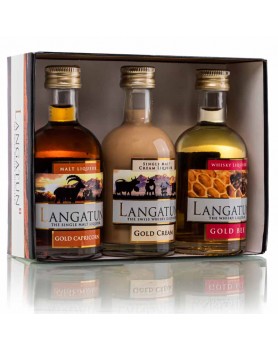 Langatun - Liqueur - Coffret cadeau 3x 5cl - 26%