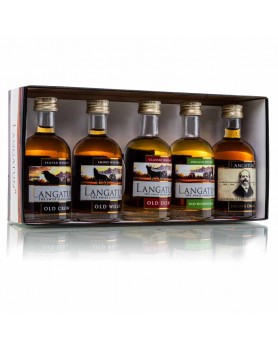 Langatun - Whisky - Coffret Cadeau 5 x 5cl - 46%